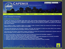 Tablet Screenshot of capemix.fondationpalladio.fr